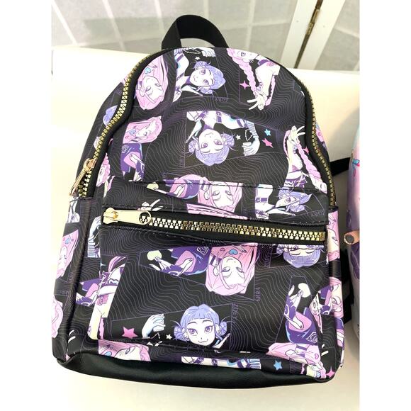 KPop Demon Hunters NEW Mini Backpack Bundle Huntrix Chibi Saja Anime Bags Kawaii main image 6